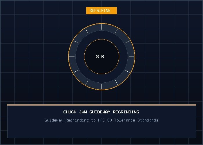 Chuck Jaw Guideway Precision Regrinding