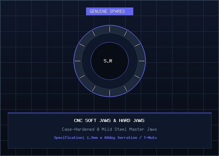 CNC Chuck Soft Jaws, Hard Reversible Jaws & T-Nuts